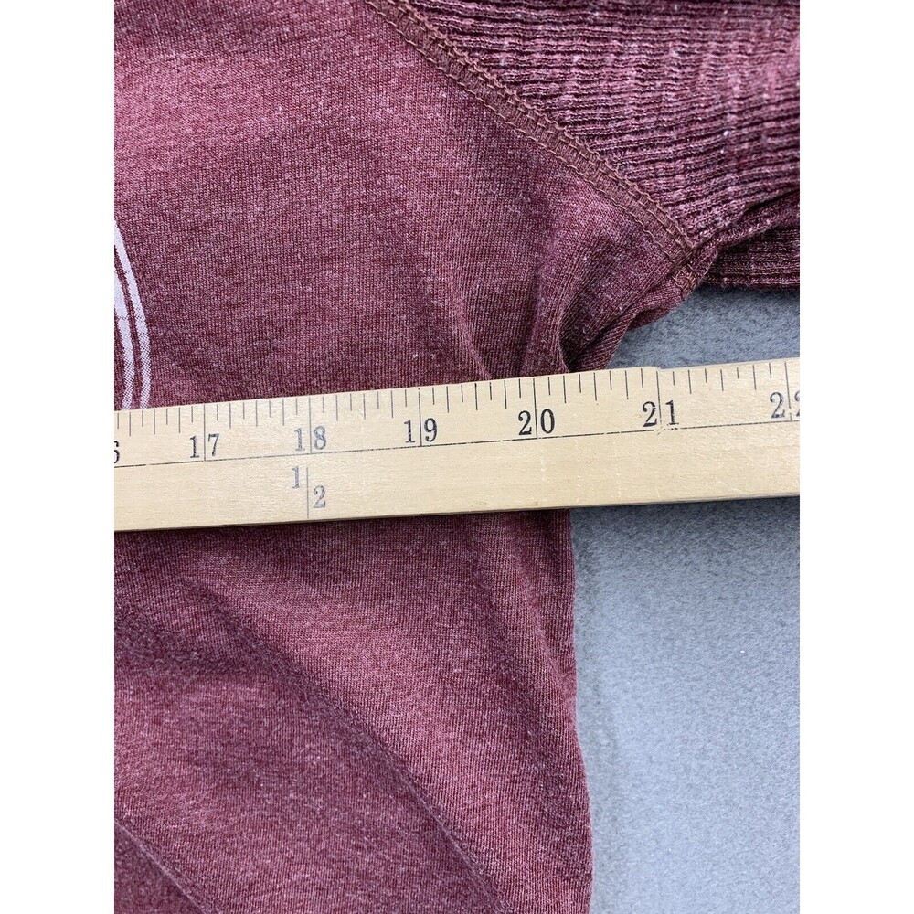 Lucky Brand Venice Burnout T Shirt Mens Large Beer Bear Thermal Stretch Raglan - Picture 5 of 13